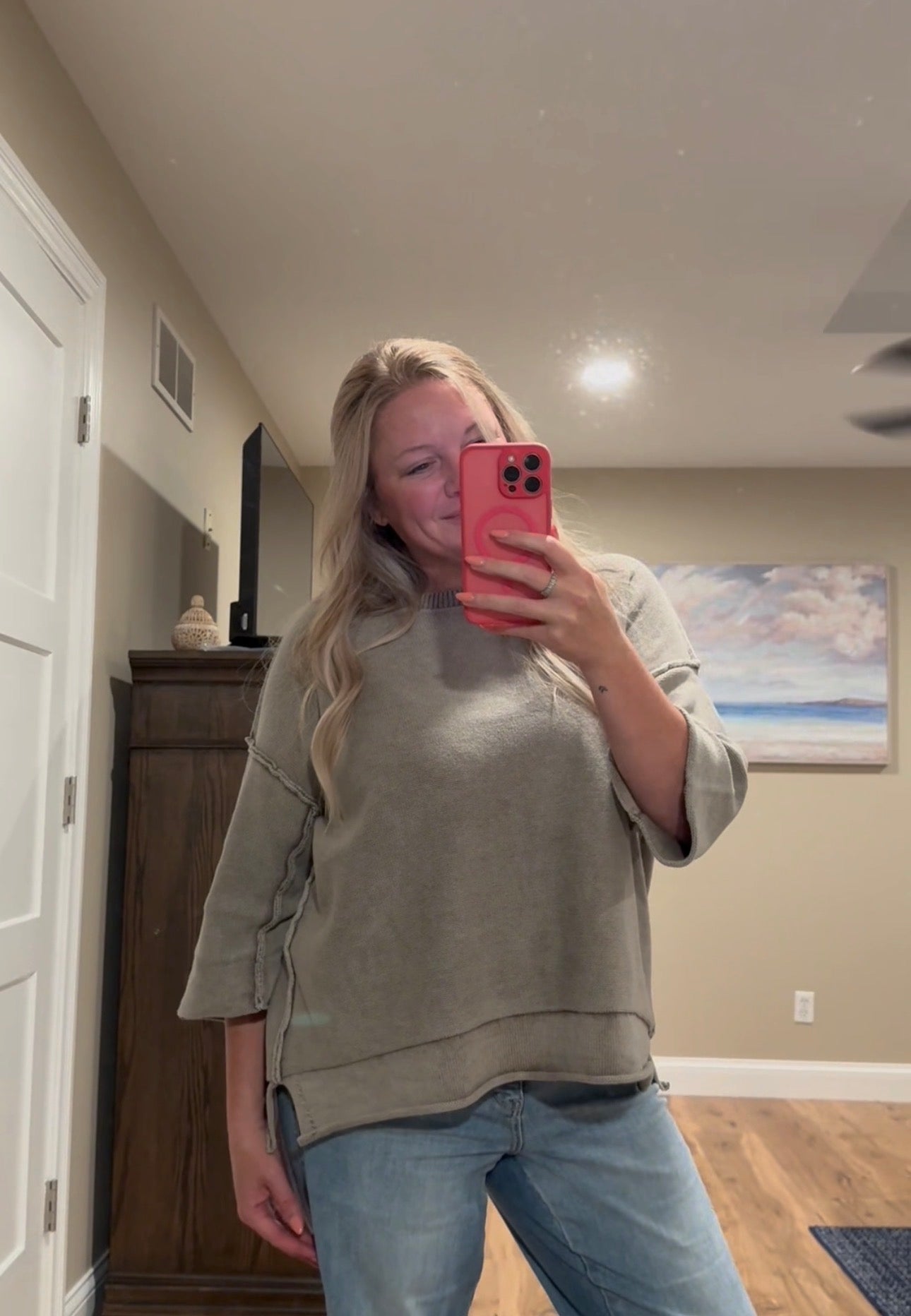 Dylan - Acid Wash Sweater