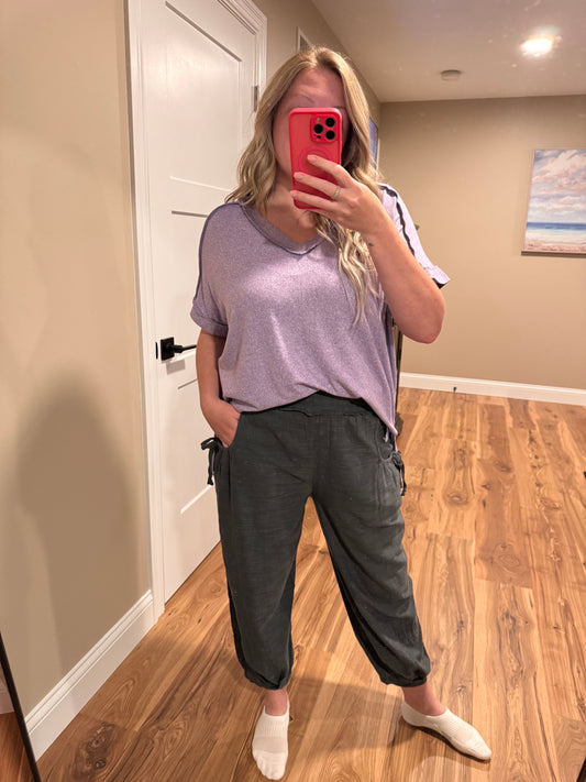 Lisa - Cotton Relaxed Pant