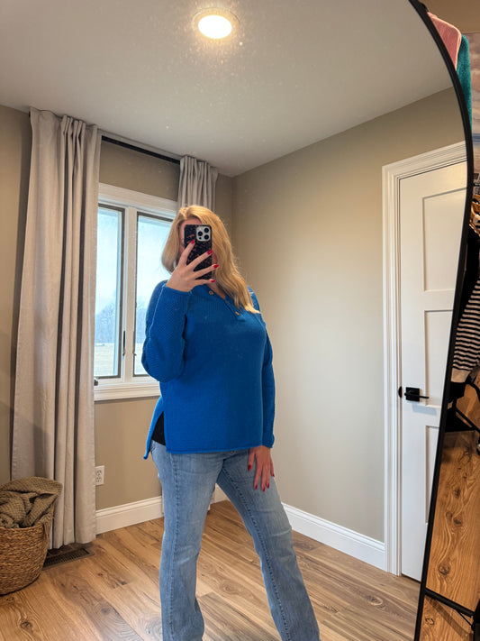 Ocean - Henley Sweater