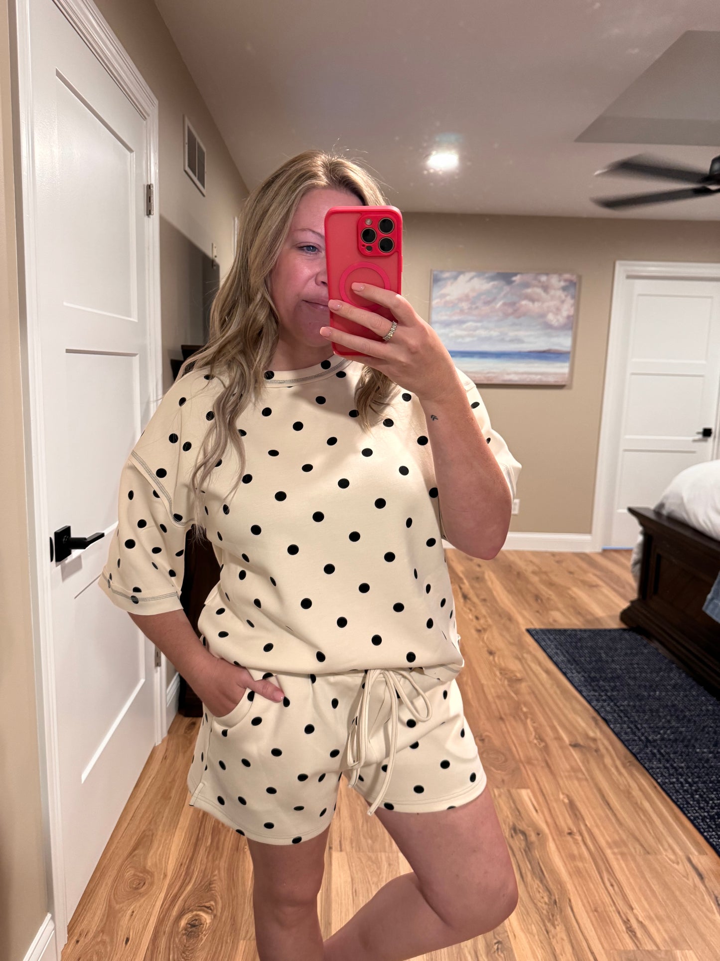 Carly - Scuba Polka Dot Set