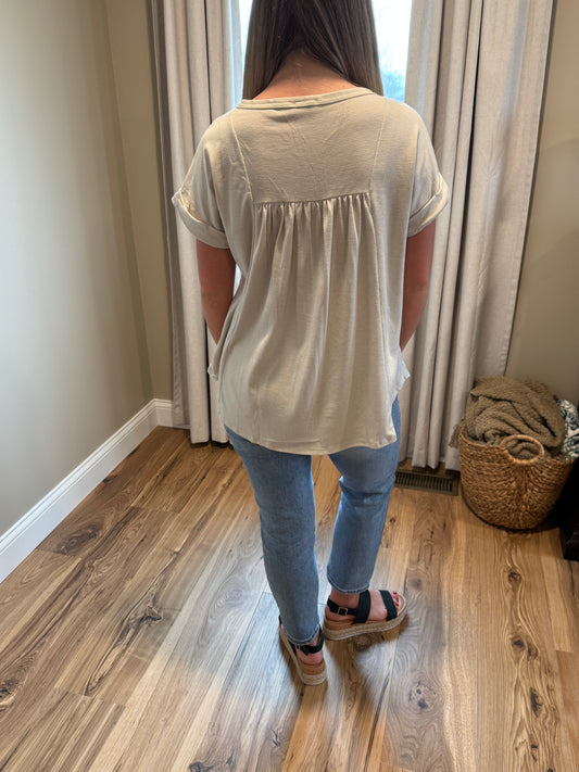 Harper - Loose Fit Trapeze Top