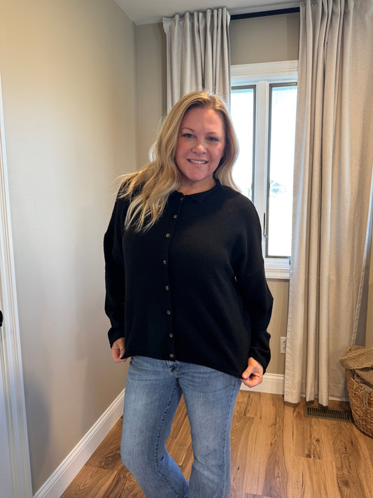 Katie - Button Down Cardigan