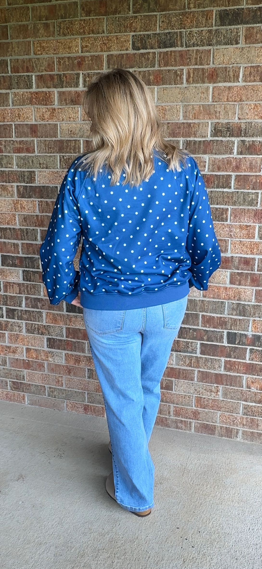 Camille - Polka Dot Pullover