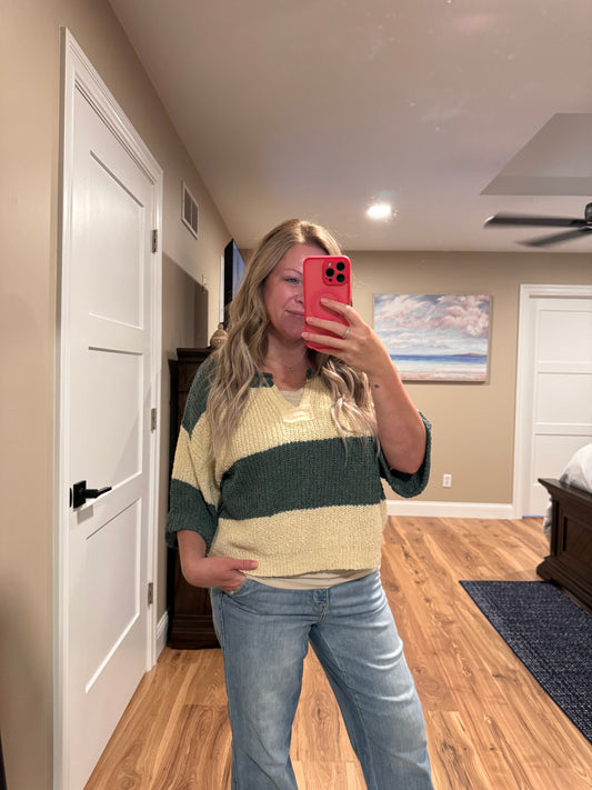 Talia - 1/2 Sleeve Sweater