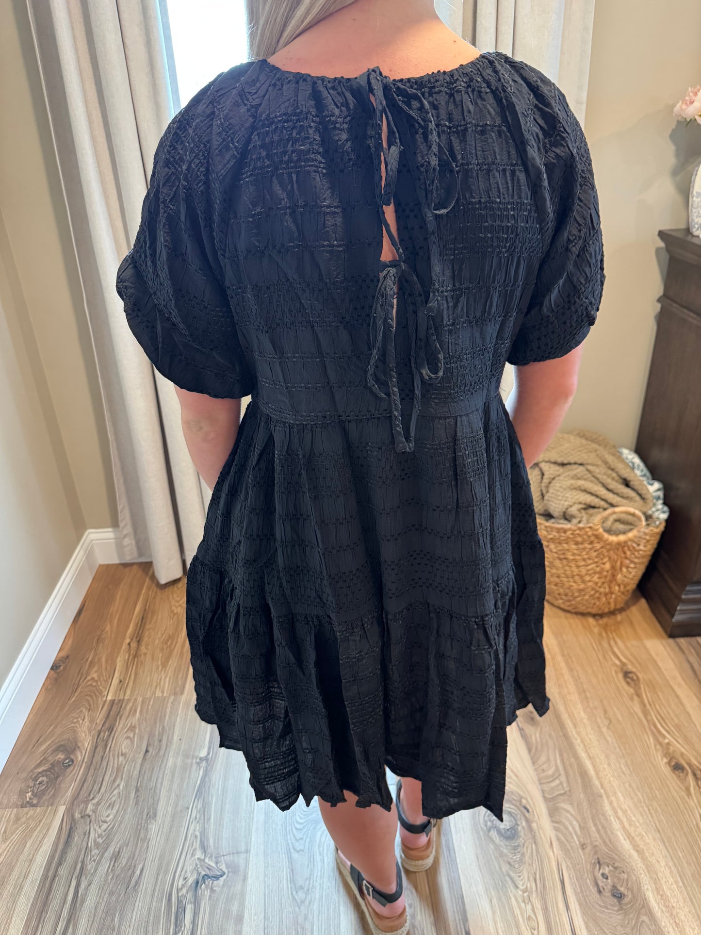 Cora - Textured Loose Fit Dress
