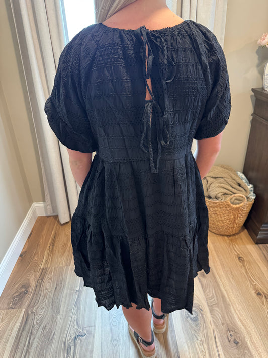 Cora - Textured Loose Fit Dress