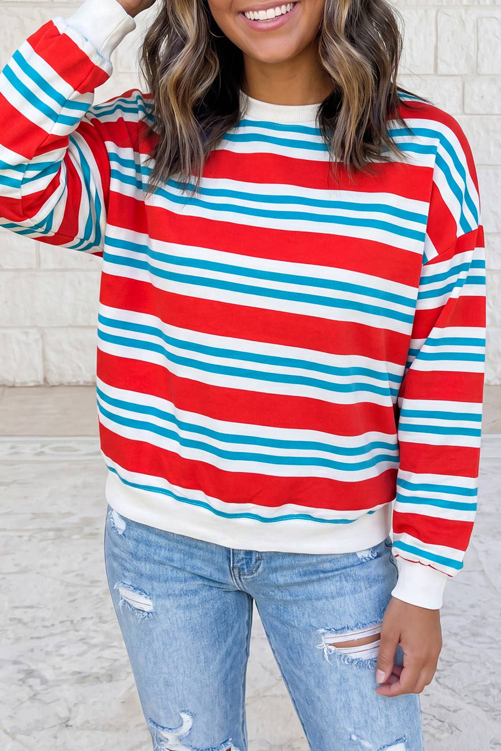 Colorblock Pullover